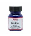 Leather Acrylic Paint Dark Blue 1oz. Angelus
