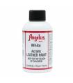 Pintura Acrilica para Cuero Blanco 4oz. Angelus