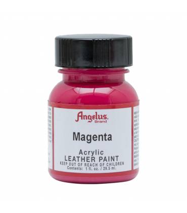 Leather Acrylic Paint Magenta 1oz. Angelus
