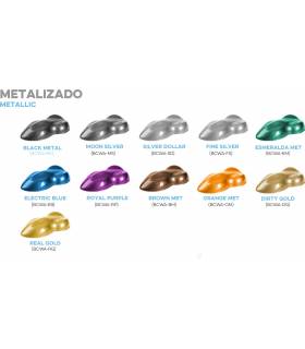 Metallic Silver Dollar Water Base Paint